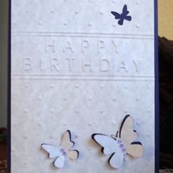 Darice 4” x 6” embossing folder - HAPPY BIRTHDAY - Picture 1 of 9